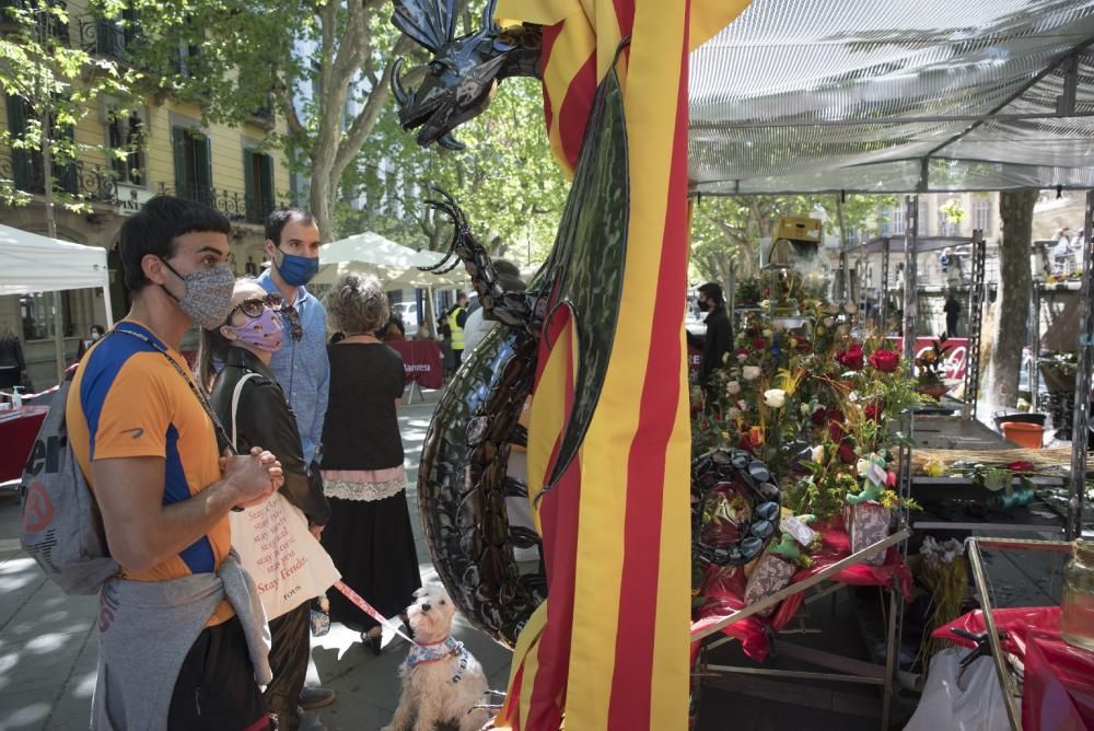 Sant Jordi 2021 a Manresa