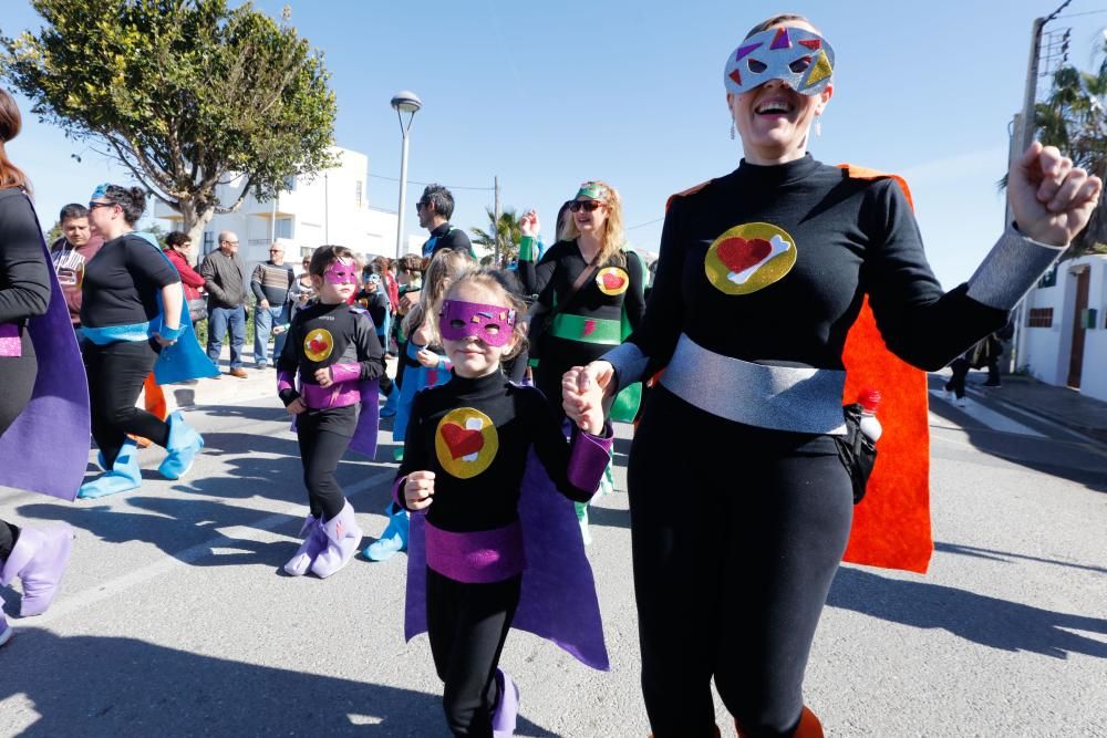 Rúa de carnaval en Sant Josep