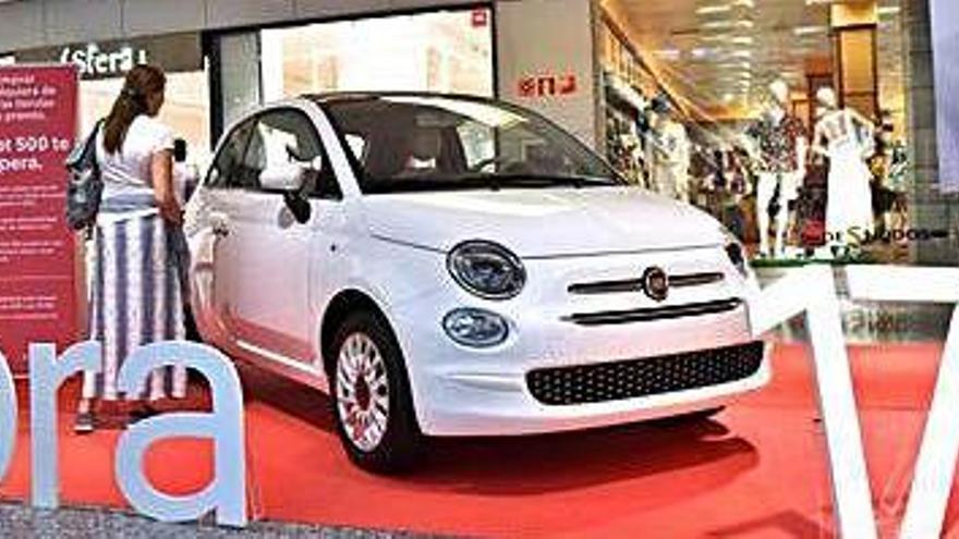 Imagen del vehículo Fiat 500 del sorteo.