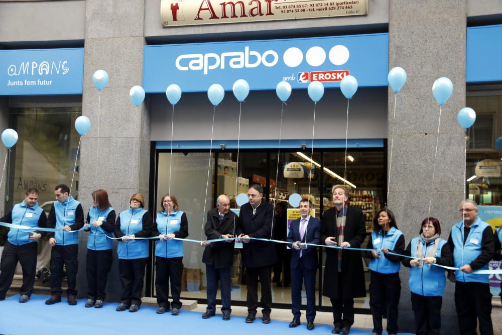 Inauguració supermercat Ampans i Caprabo