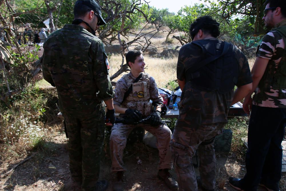 Batalla de Airsoft a beneficio de Ampile (investigación de la leucemia)