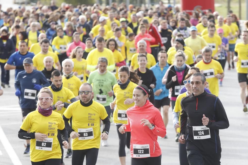 Cursa solidària a Salt pel Dia Mundial contra el Càncer