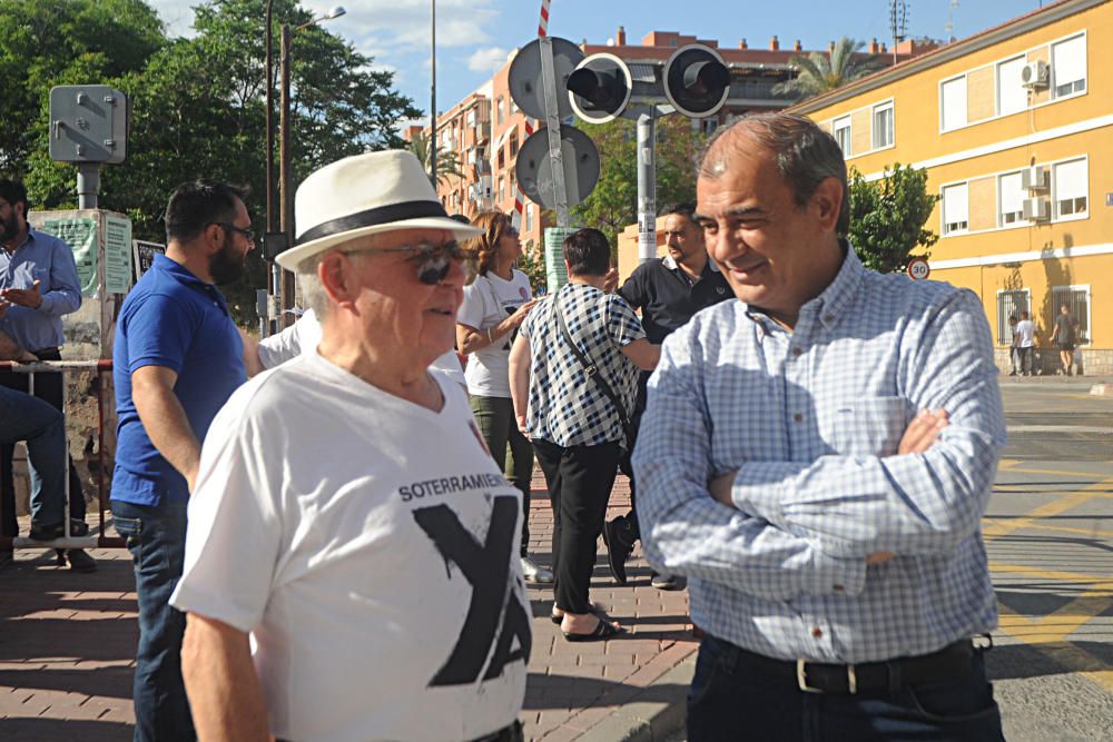 Manifestación por el soterramiento del AVE