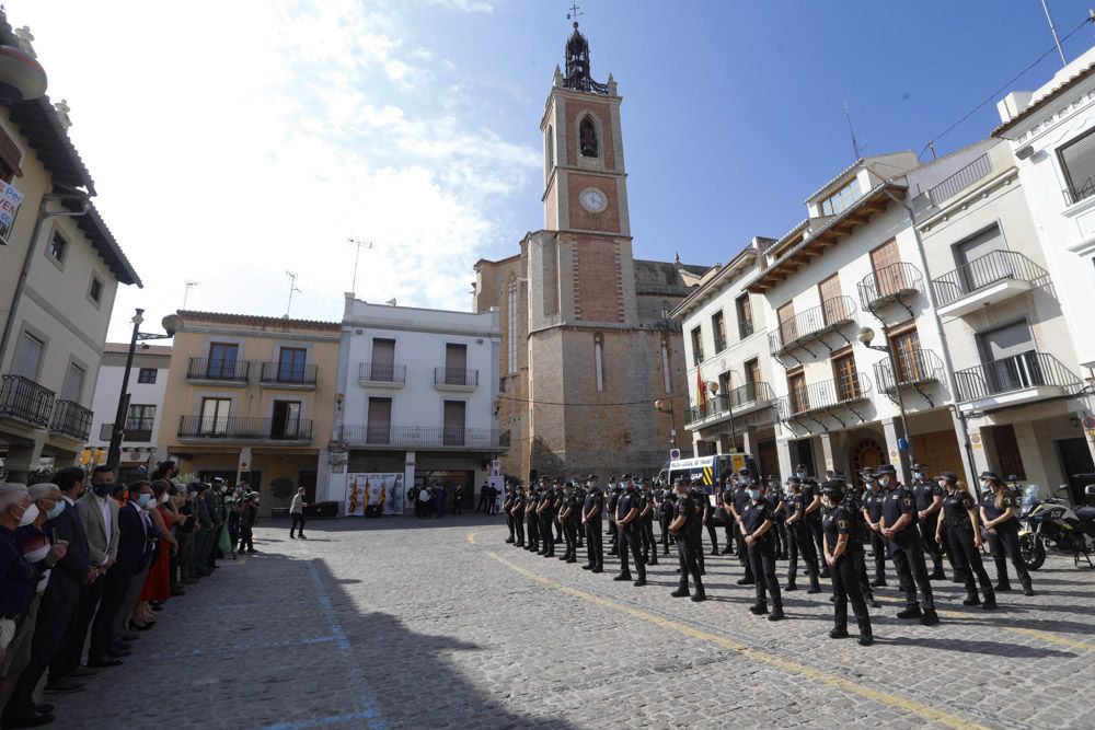 Acto institucional de la Policía Local en Sagunt.