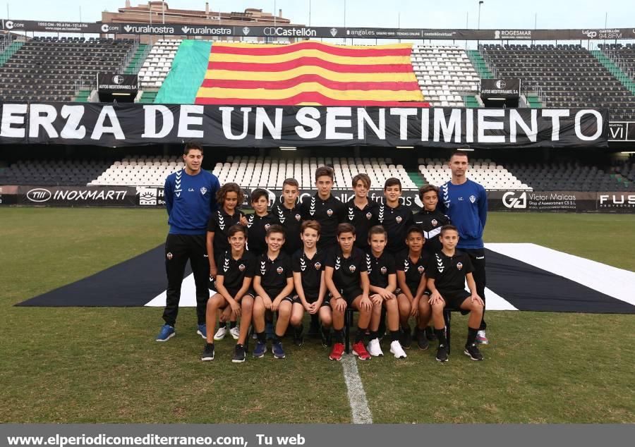 Presentación del fútbol base del CD Castellón 2018-19