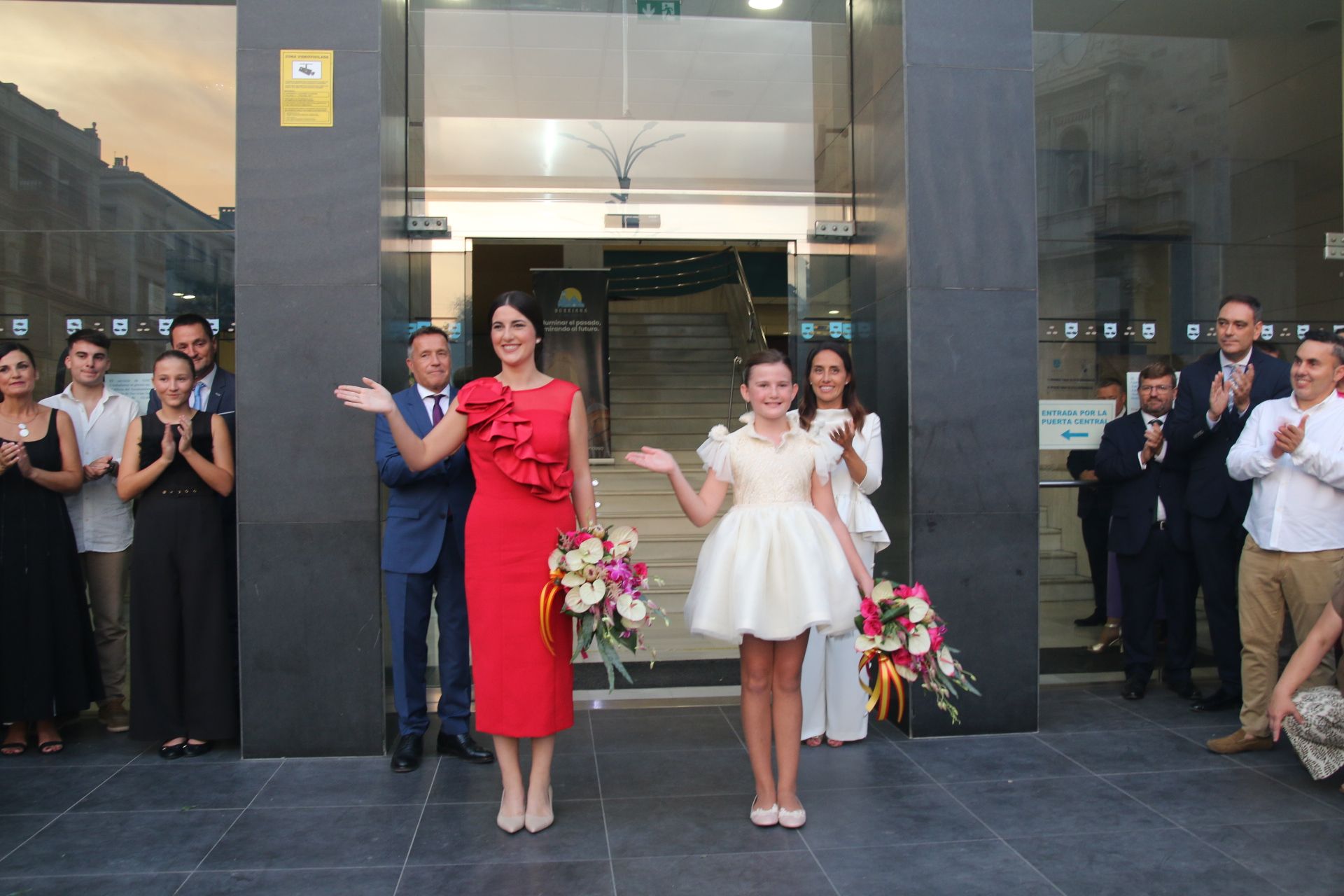 Las imágenes de la elección de las reinas falleras de Burriana