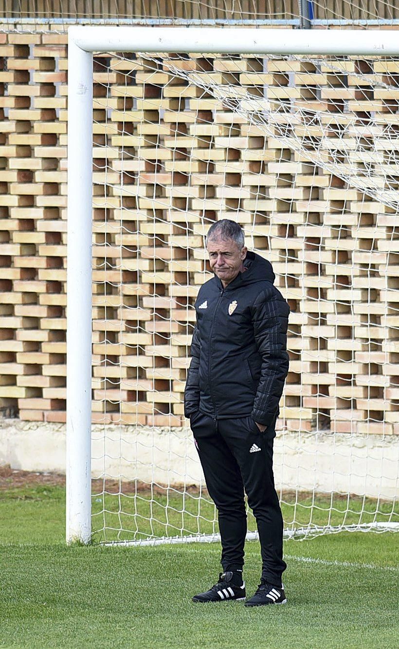 Entrenamiento del Real Zaragoza-2 de Noviembre