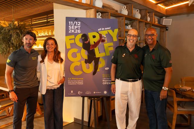 La presentación de la FORTY Golf Cup III, en imágenes