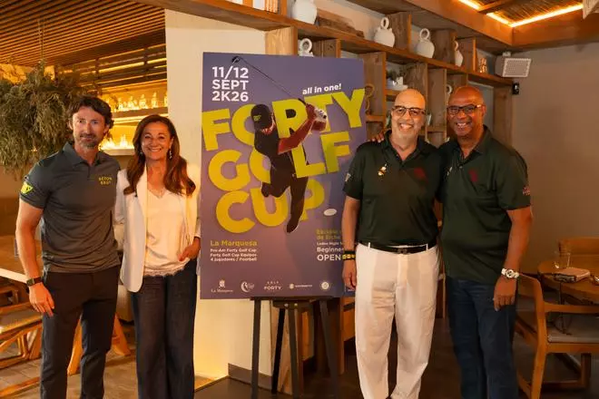 La presentación de la FORTY Golf Cup III, en imágenes