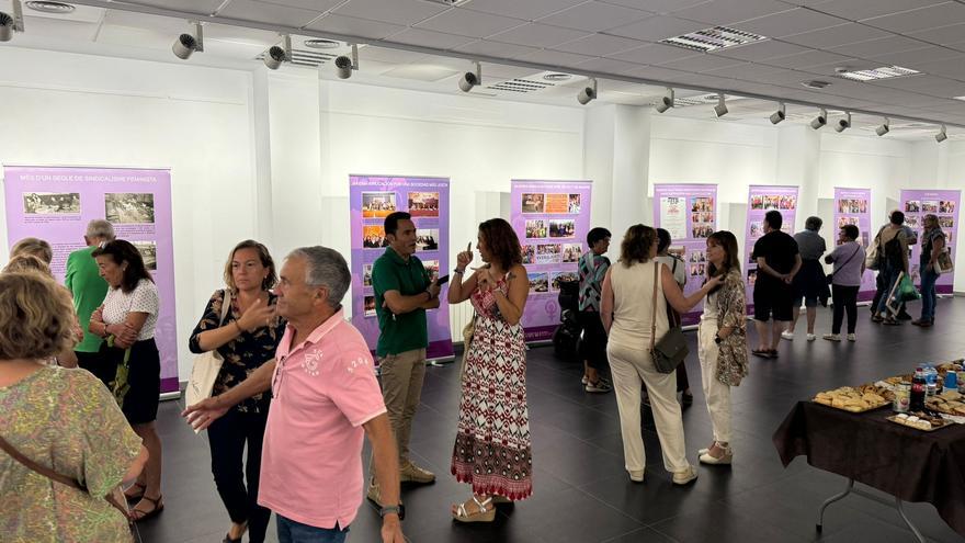 UGT recorre en Canet la historia de las mujeres sindicalistas
