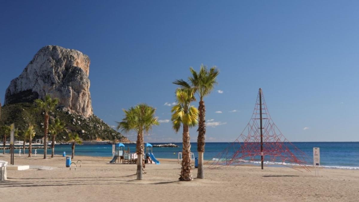 Imagen de archivo de la playa Arenal-Boll de Calp