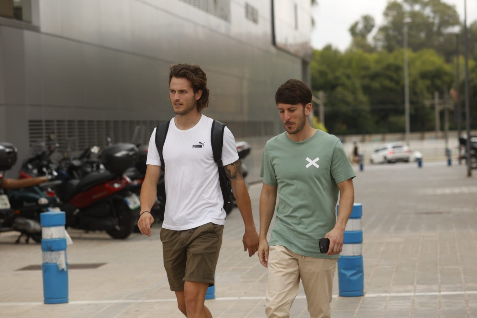 Los jugadores del Valencia empiezan la pretemporada