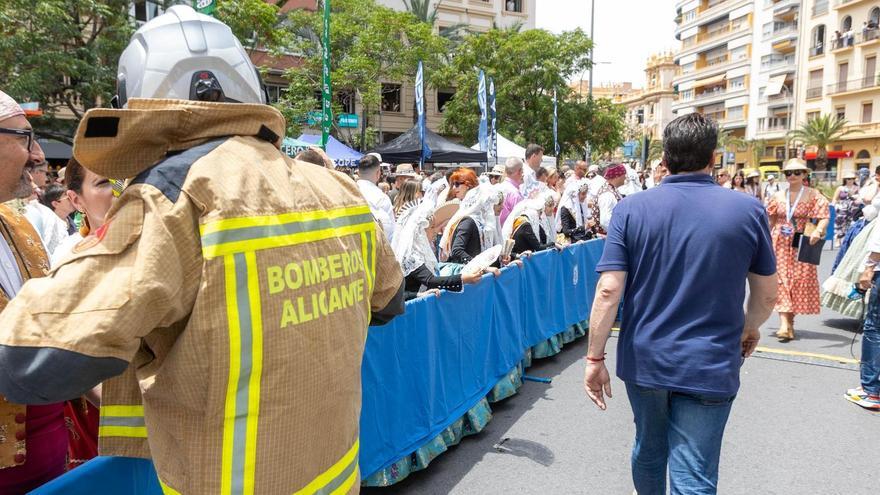 Los bomberos de Alicante niegan conversaciones con el gobierno de Barcala por la Cremà