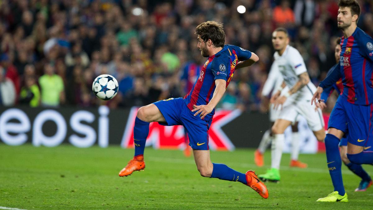 Sergi Roberto obró el milagro ante el PSG