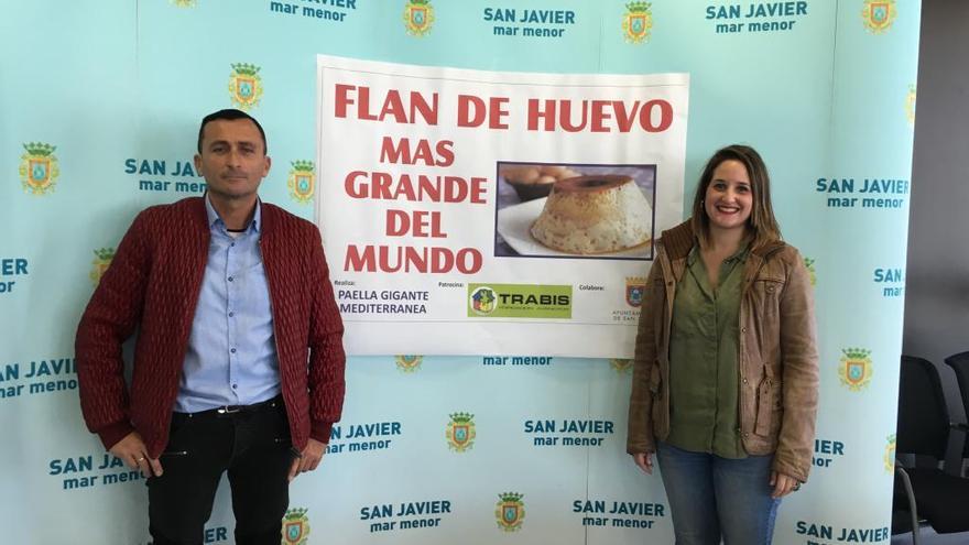 San Javier, a por el flan de huevo más grande del mundo