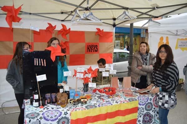 Escolars berguedans celebren el Mercat de les Cooperatives Escolars