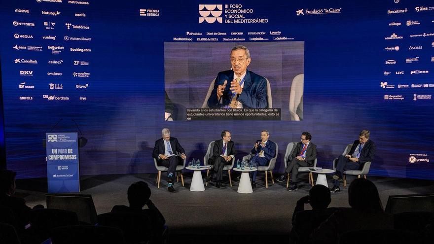 FORO DEL MEDITERRÁNEO | Joan Guàrdia Olmos, rector de la Universitat de Barcelona: «El Mediterráneo forma parte de nuestro objetivo estratégico»