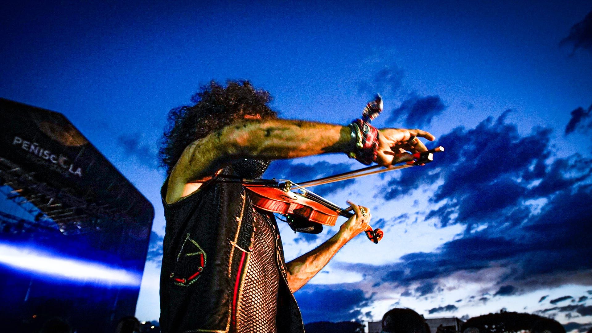 Ara Malikian conquista con su vertiginoso ritmo de violín el Peñíscola From Stage