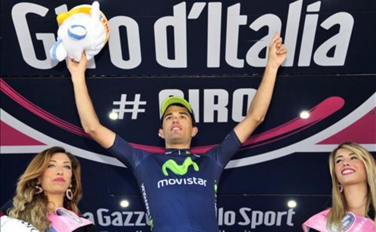 Beñat Intxausti dedica a la memòria de Xavi Tondo el seu triomf en la 16a etapa del Giro, a Ivrea.