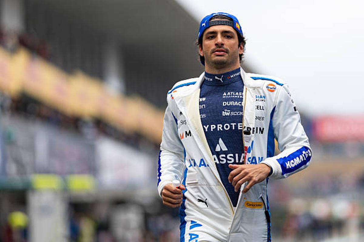 Carlos Sainz, optimista en Brasil