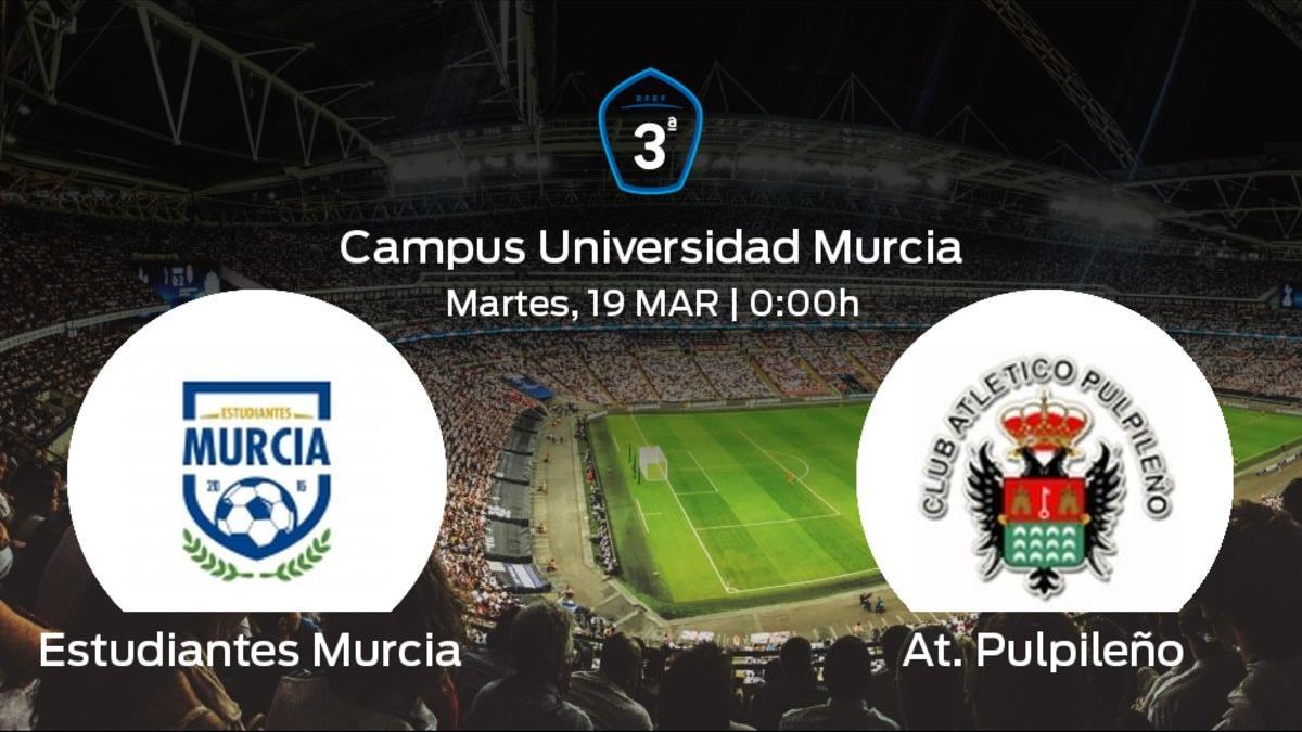 Previa del partido: el Estudiantes Murcia recibe al At. Pulpileño en la trigésimo segunda jornada