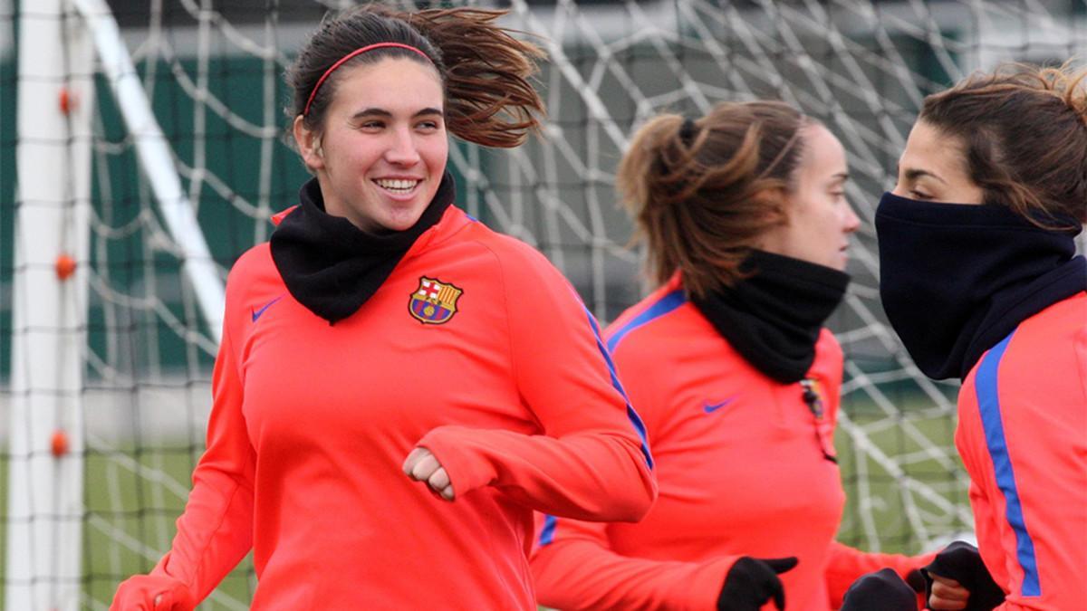 Mariona Caldentey apunta al once del Barça ante el Santa Teresa