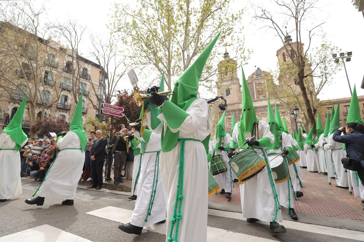 Procesión de la Cofradía de las Siete Palabras y San Juan Evangelista