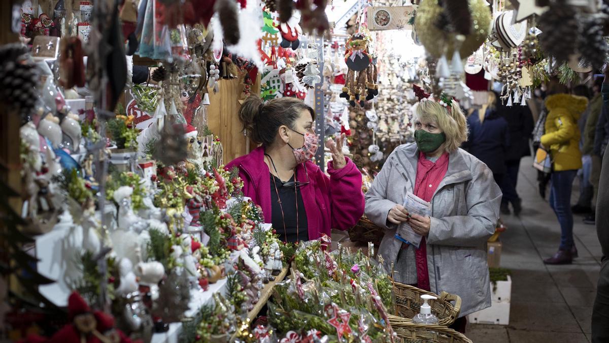 Fira de Santa Llúcia: abre este viernes, 26 el centro neurálgico de la Navidad barcelonesa.