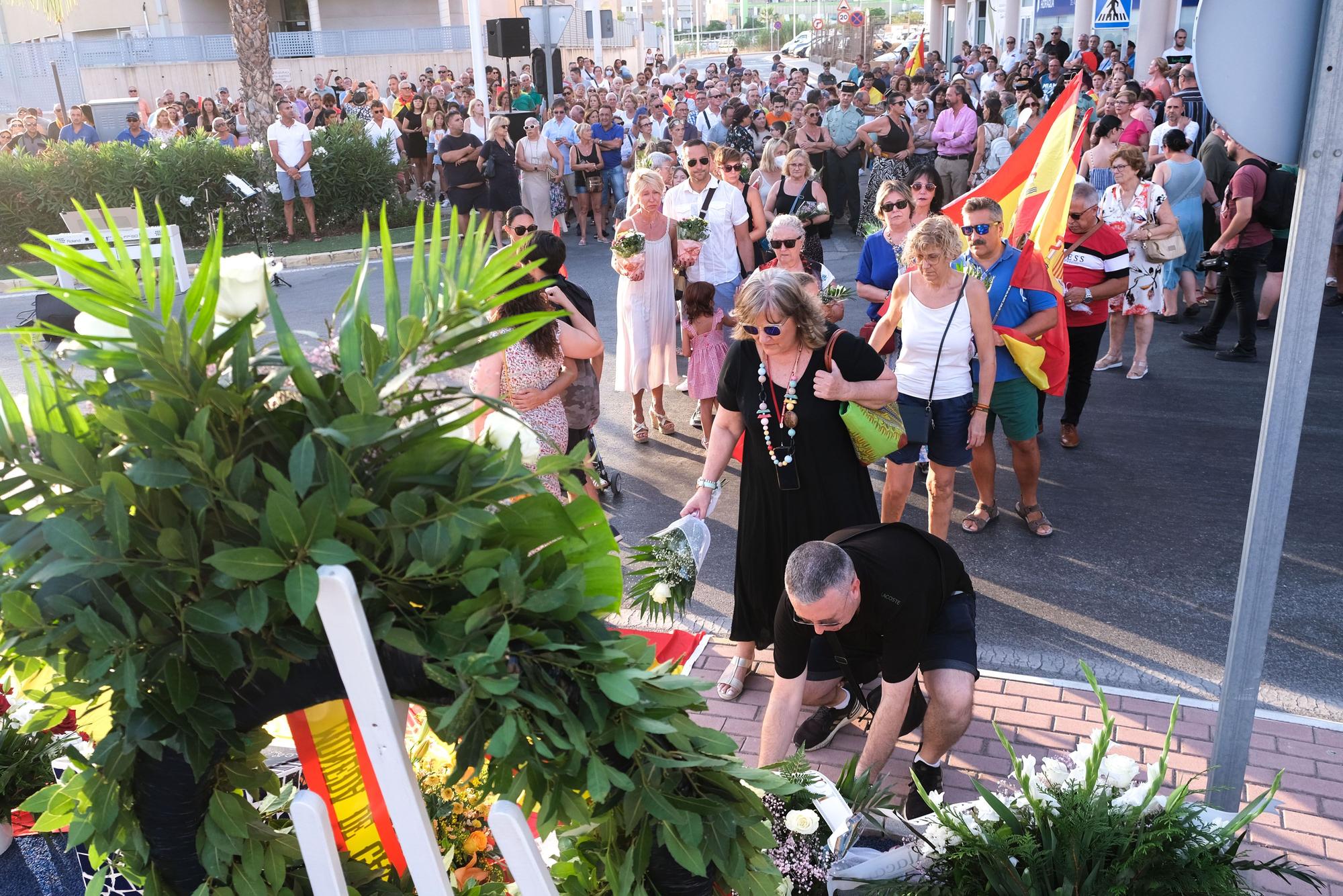 Santa Pola homenajea a la pequeña Silvia en el 20 aniversario de su asesinato en el atentado de ETA