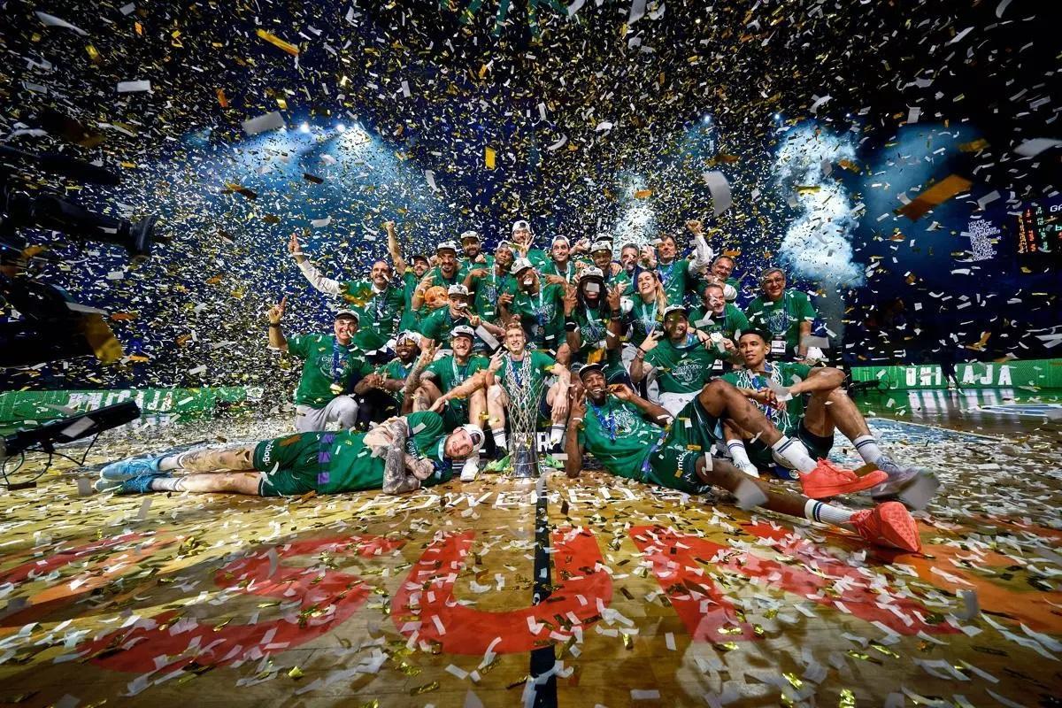 El Unicaja ganó en Atenas la Final Four del año pasado.