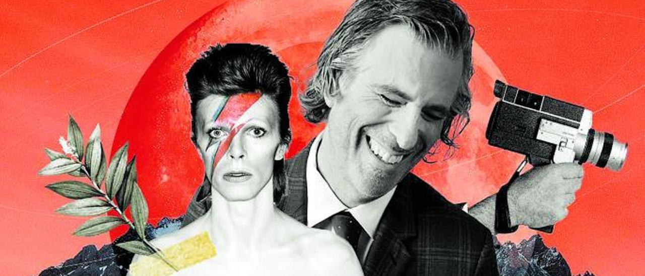 David Bowie y Brett Morgen. sara martínez