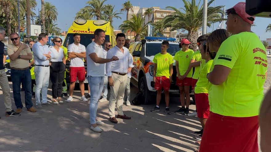 Julio se salda con casi 300 rescates y más de 4.000 curas en la costa y zonas de baño fluviales de la Región