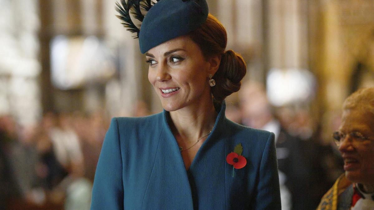 Kate Middleton en la abadía de Westminster