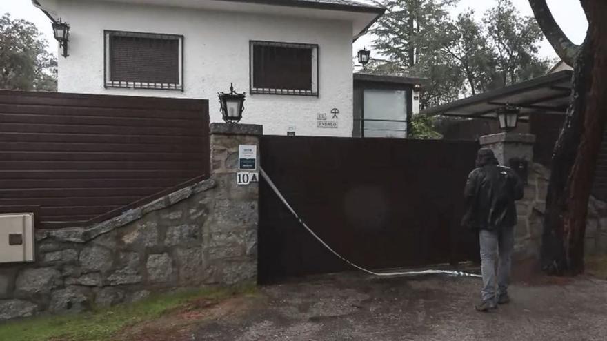 El chalé de Alpedrete donde ocurrieron los hechos. | |