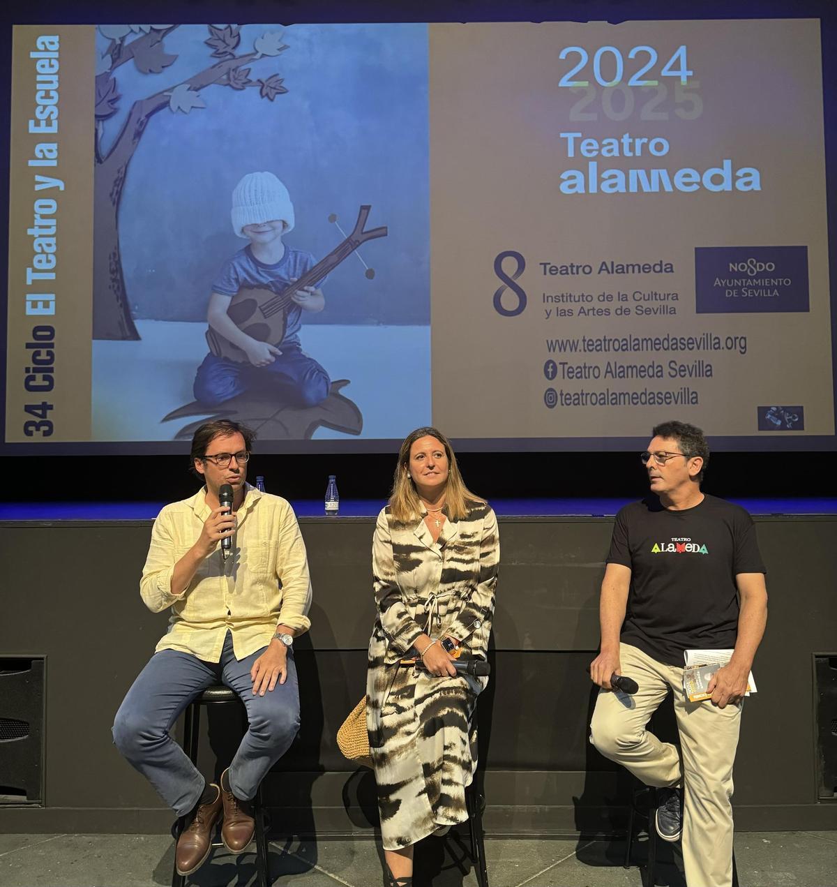 Presentación de la programación de la temporada 2024-25 en el Teatro Alameda.