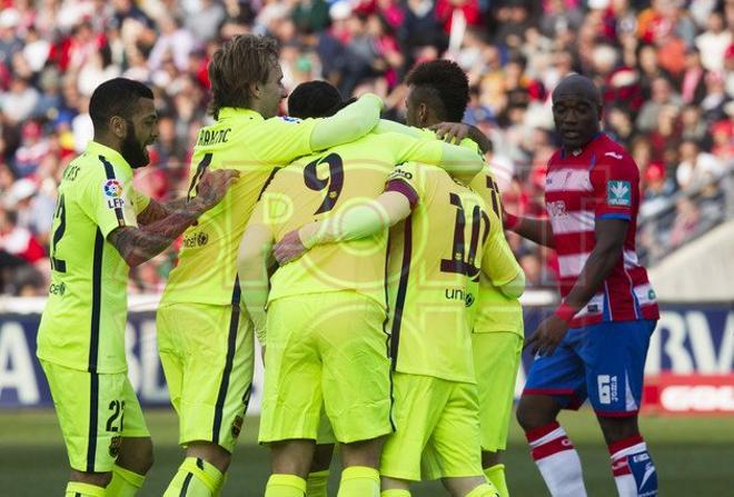 Las imágenes del Granada, 1 - FC Barcelona, 3