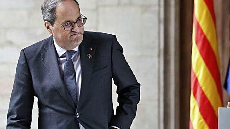 El president de la Generalitat, Quim Torra