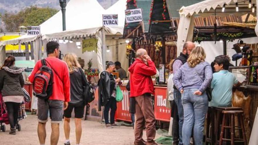 Imágenes de algunos de los establecimientos gastronómicos ubicados en la Glorieta.