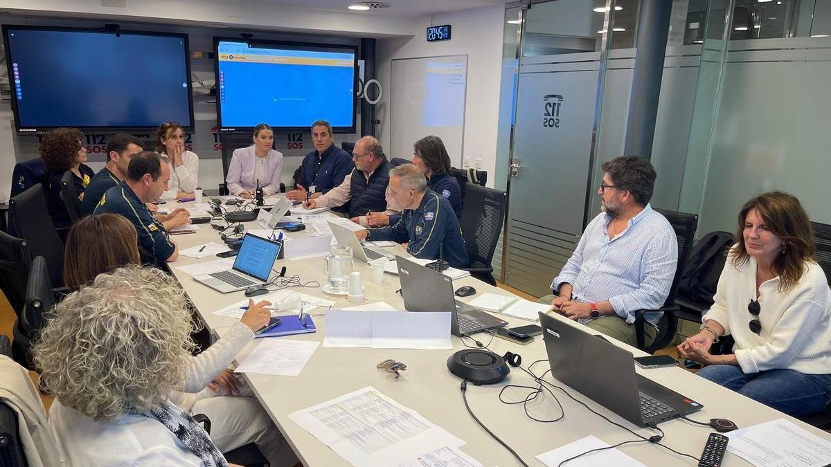Marga Prohens, ha presidido la reunión técnica de coordinación y seguimiento de la situación