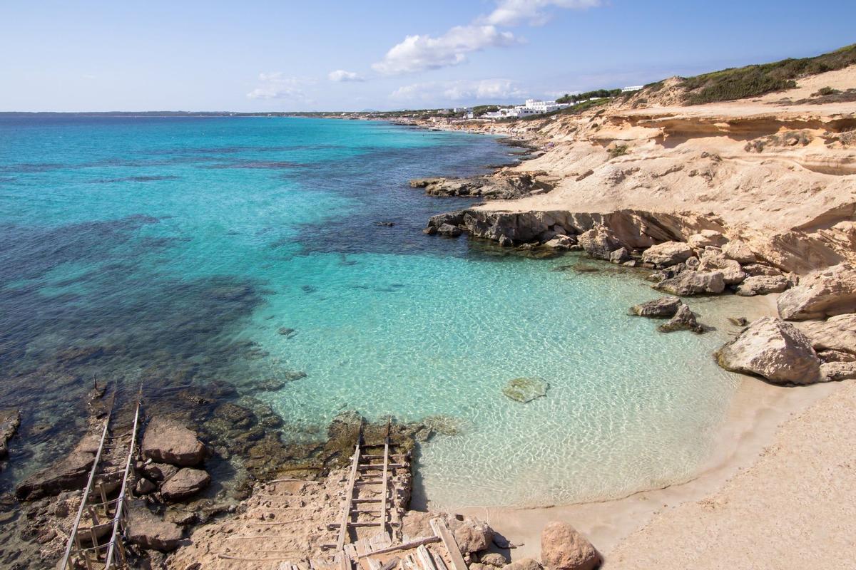Caló des Mort, Formentera