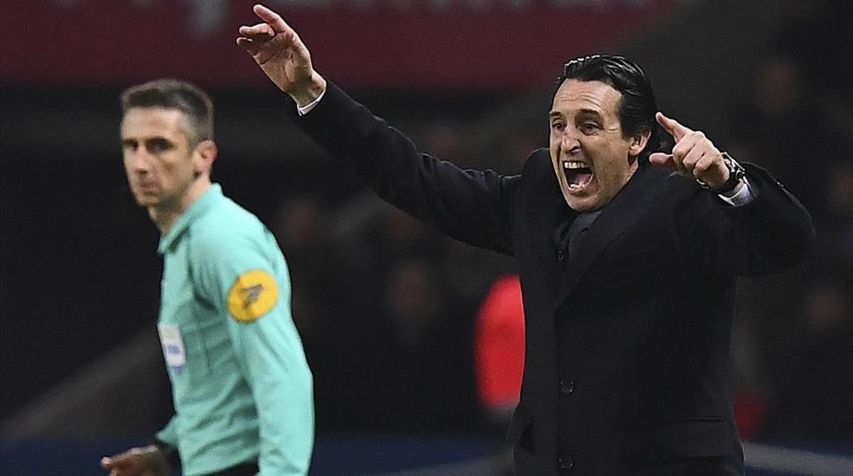 jdomenech36595306 paris saint germain s spanish headcoach unai emery  r  durin161212202434