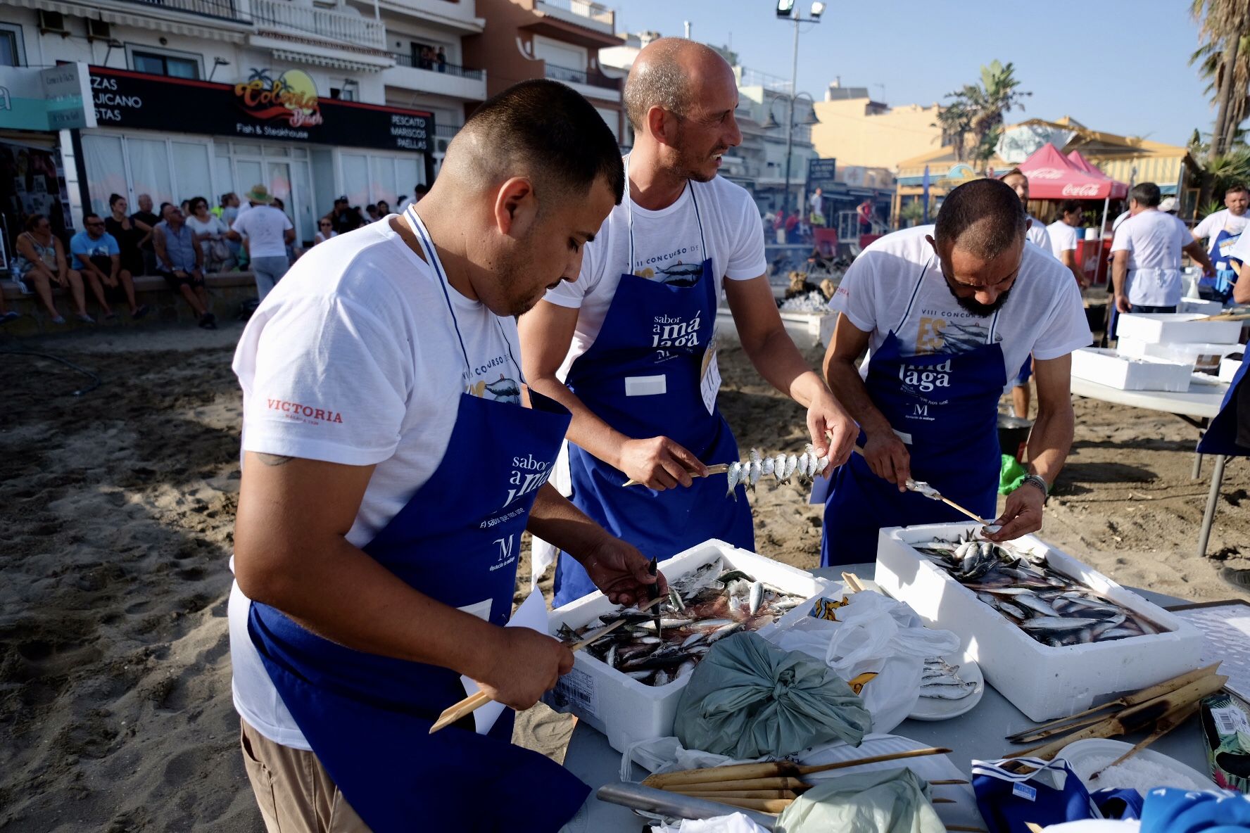 El concurso de espeteros de la Costa del Sol, en imágenes