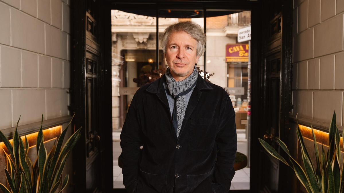 Eric Vuillard, en un hotel madrileño el día de la entrevista.