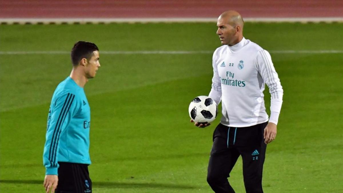 Zidane sigue mimando a Cristiano