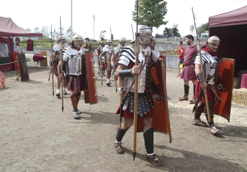 Miles de personas participan este fin de semana en el Vicus Spacorum de Vigo