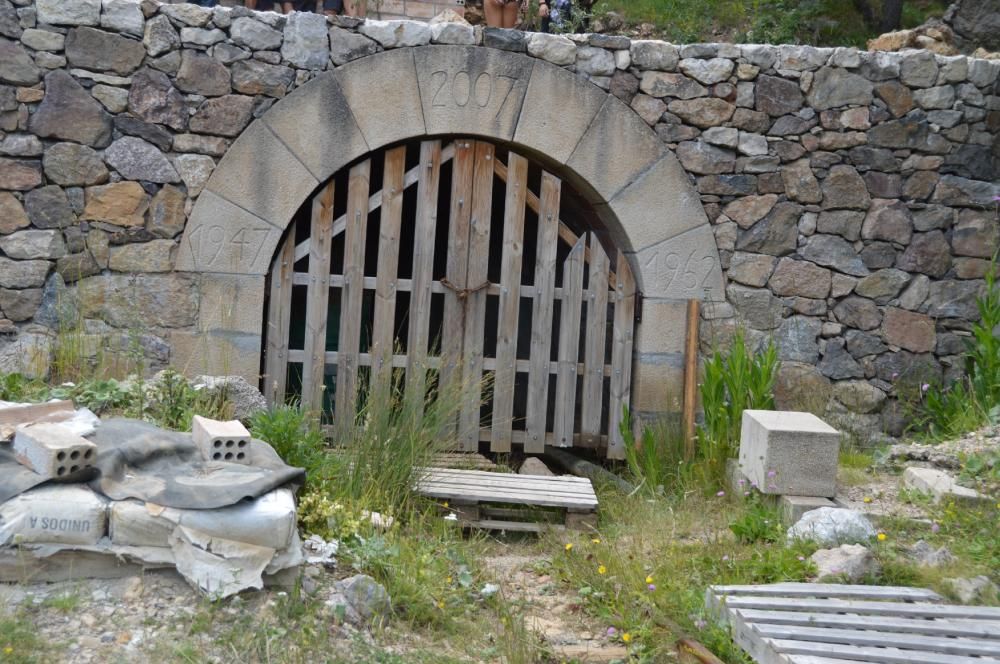 El trenet de coll de Pradell, en via morta