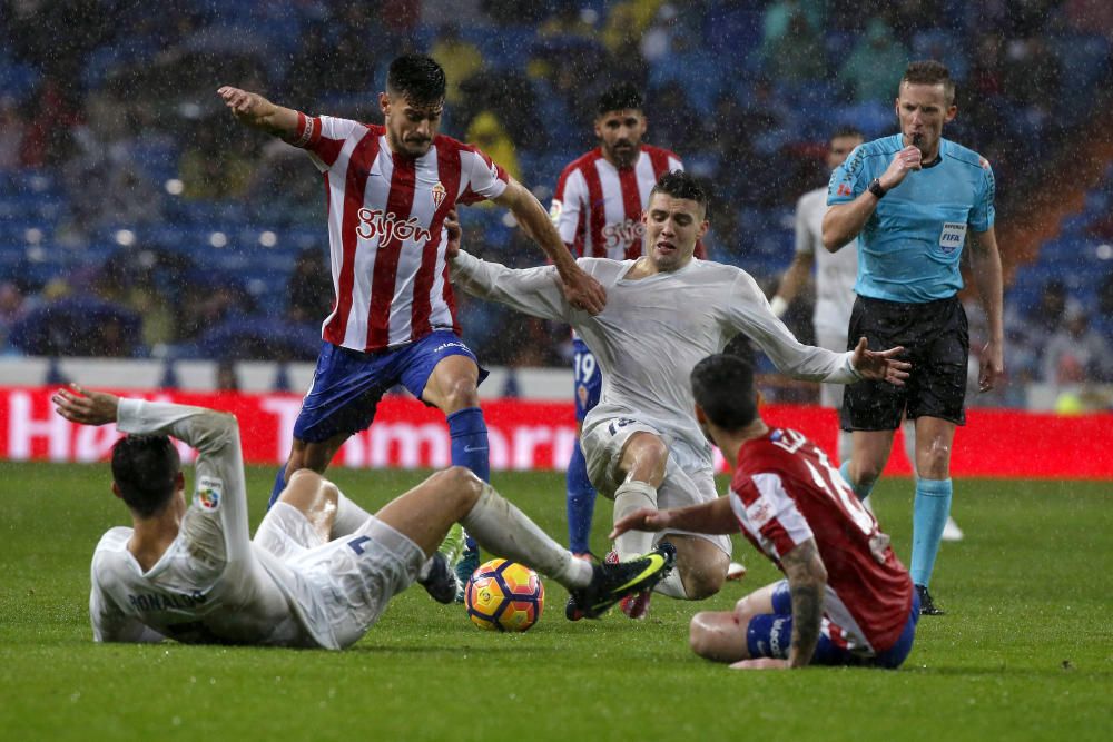 Real Madrid - Sporting en imágenes