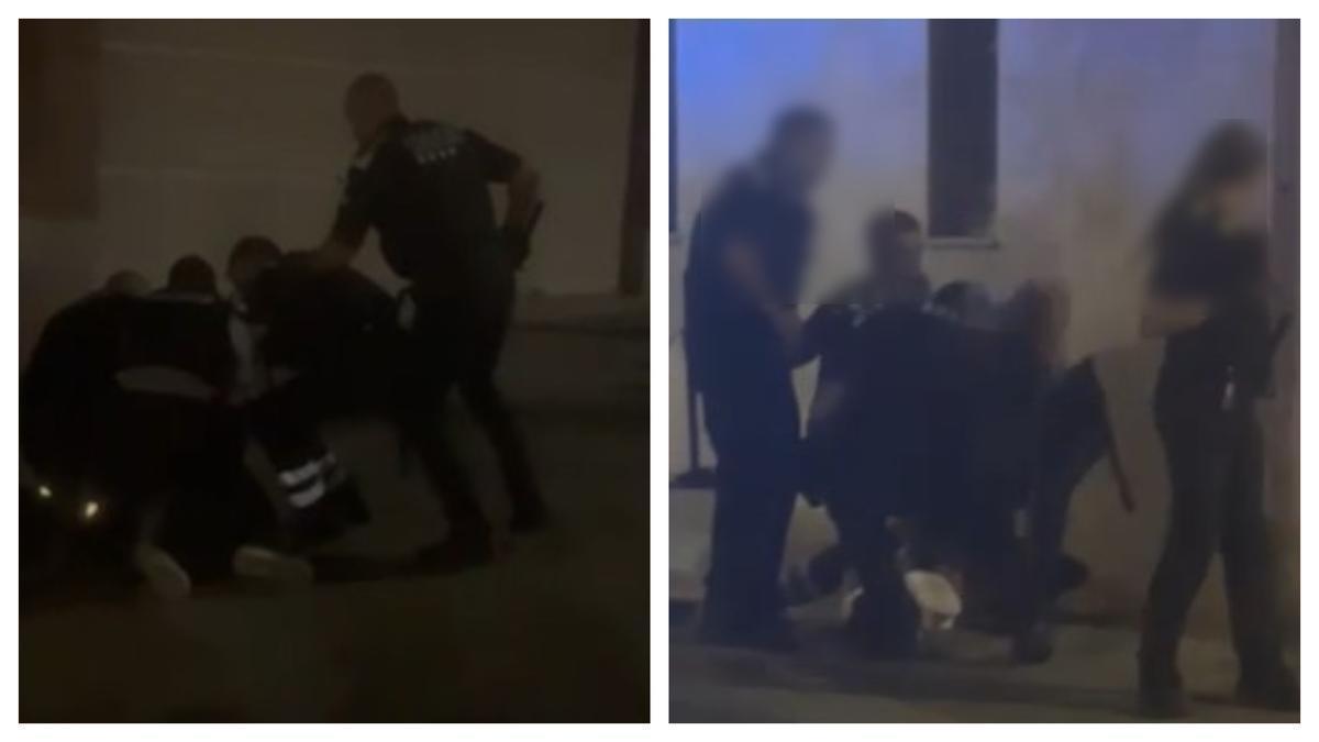 Imatge de les intervencions policials