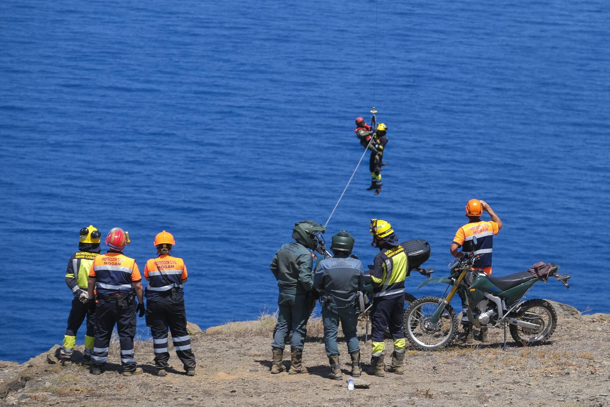 Ejercicio Canasar 2025: simulacro de accidente aéreo en Mogán