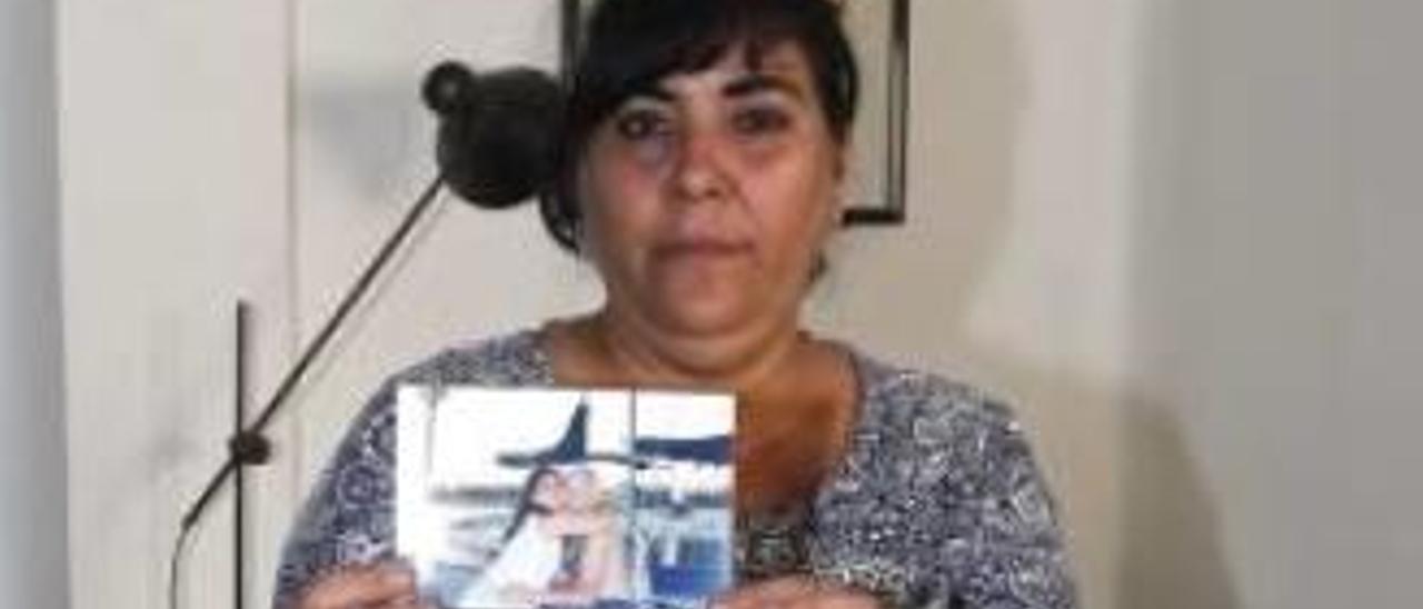 La cubana Milagros Infante, de 49 años, afincada en Mislata y cuyo marido desapareció en alta mar.